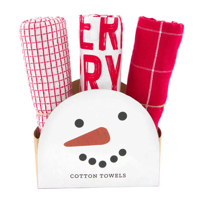 Snowman Towel Gift Set - Swon & Company