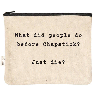 "What did people do..." Pouch - Swon & Company