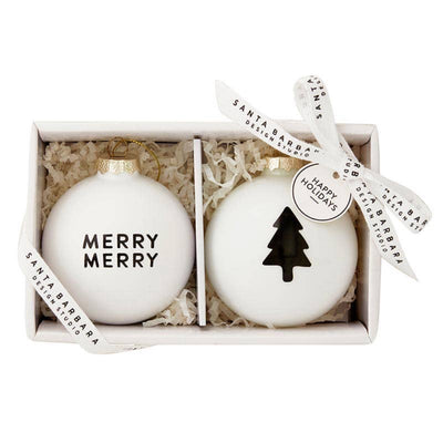 Merry Merry & Tree Ornament - Swon & Company