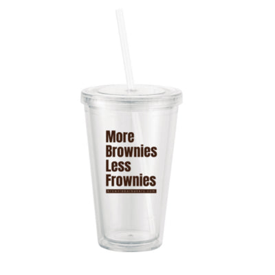 More Brownies Less Frownies Tumbler - Swon & Company
