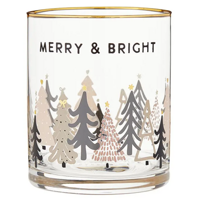 Merry & Bright Rocks Glasses - Swon & Company