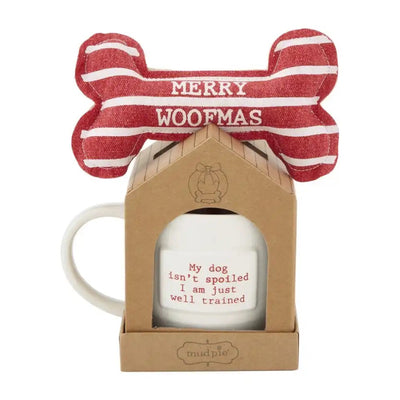 Merry Woofmas Dog Toy and Mug Set - Swon & Company