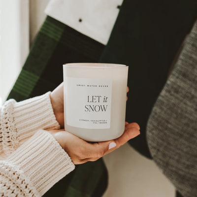 Let It Snow Candle - Swon & Company