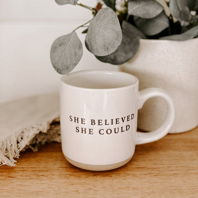 "She Believed She Could" Coffee Mug - Swon & Company