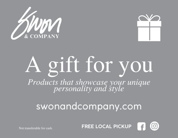 Swon & Company Gift Card - Swon & Company
