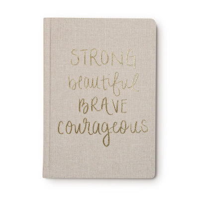 Strong Beautiful Brave Courageous Journal - Swon & Company